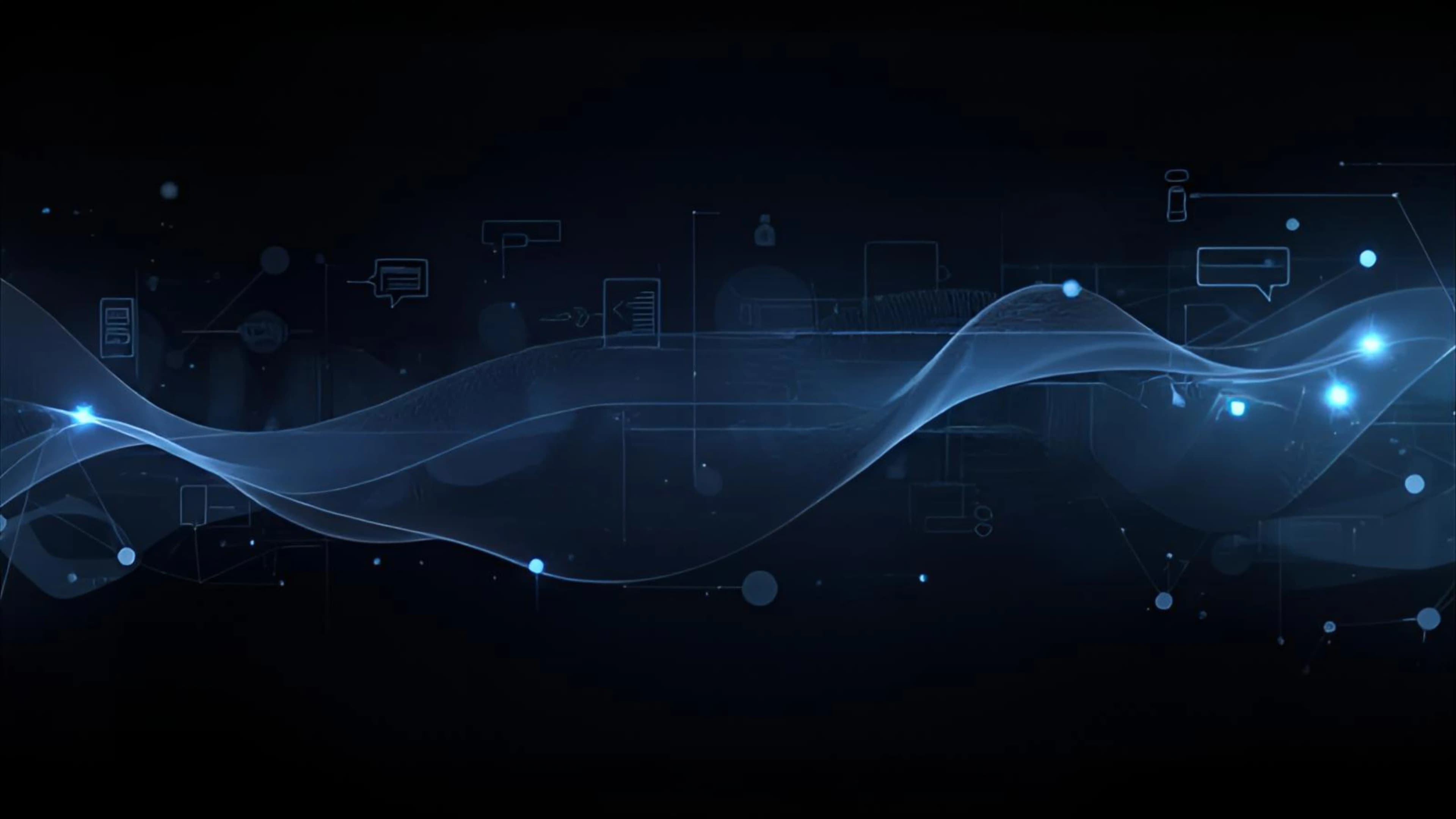 High-Tech Digital Banner Background